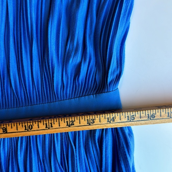 Tibi blue 🧵 pleated dress size 8 - Picture 7 of 9